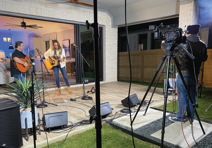 Model Home Sets Stage for Live Music by Bri Bagwell